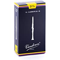 Los mejores  - Vandoren CR1035 - Caja de 10 cañas tradicional n.3.5 para clarinete